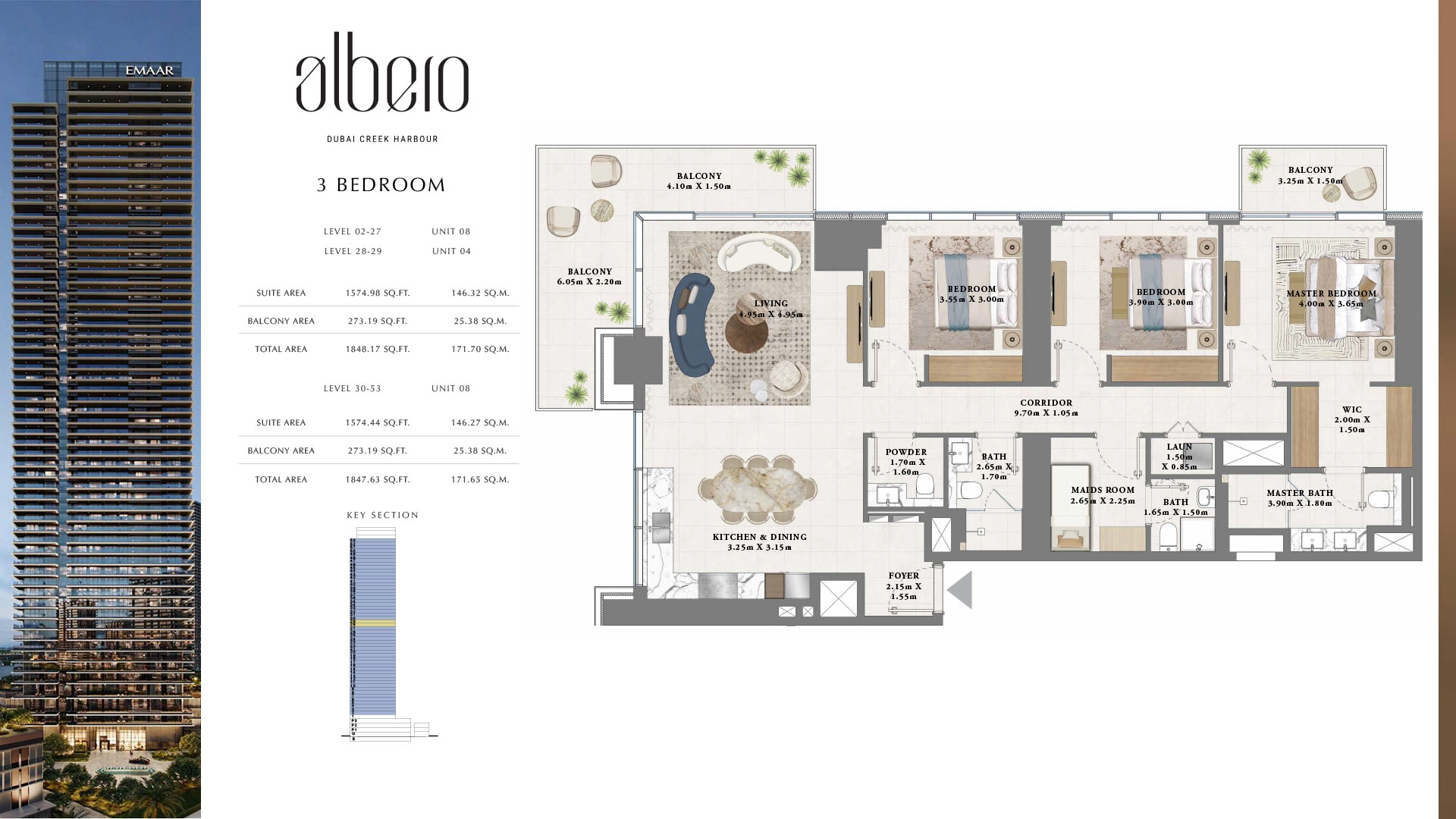 3 BR - Type A